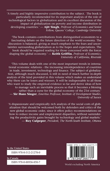 Produktbild: Globalization, Growth and Marginalization