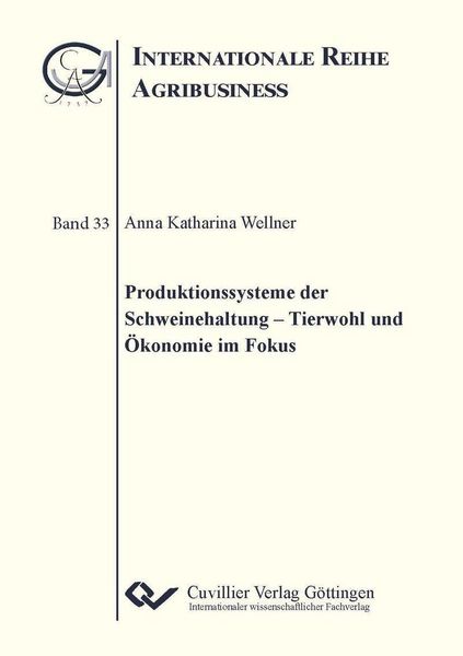 Produktbild: Produktionssysteme der Schweinehaltung