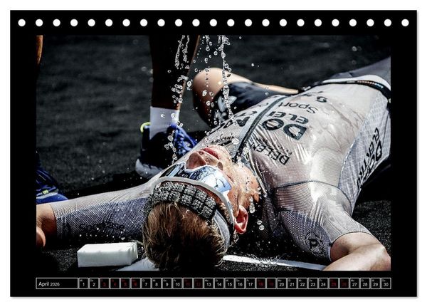 Produktbild: TRIATHLON Impressionen (Tischkalender 2026 DIN A5 quer), CALVENDO Monatskalender