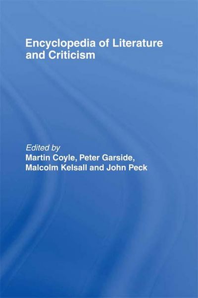 Produktbild: Encyclopedia of Literature and Criticism