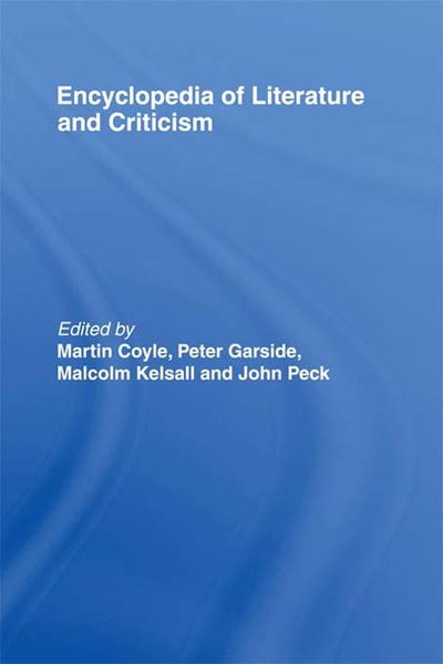 Produktbild: Encyclopedia of Literature and Criticism