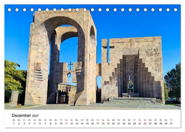Produktbild: Faszination Armenien (Tischkalender 2027 DIN A5 quer), CALVENDO Monatskalender