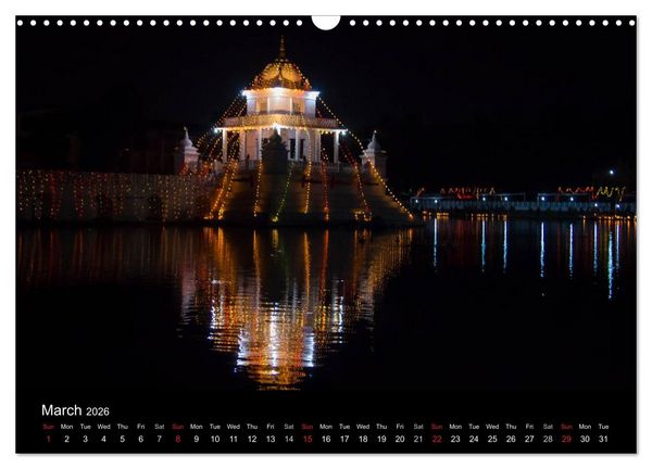 Produktbild: Monuments of Nepal 2026 (Wall Calendar 2026 DIN A3 landscape), CALVENDO 12 Month Wall Calendar