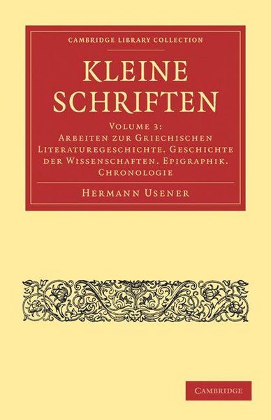 Produktbild: Kleine Schriften - Volume 3