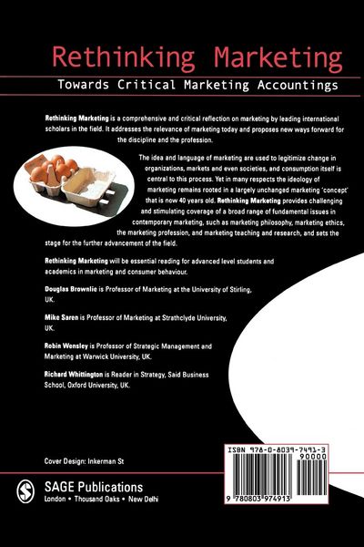 Produktbild: Rethinking Marketing