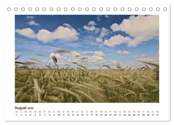 Produktbild: Sylt - Tage am Meer (Tischkalender 2026 DIN A5 quer), CALVENDO Monatskalender