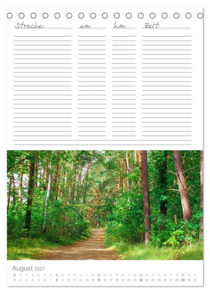 Produktbild: Lauf einfach los! Deine pers&ouml;nlichen Jogging Erfolge (Tischkalender 2027 DIN A5 hoch), CALVENDO Monatskalender