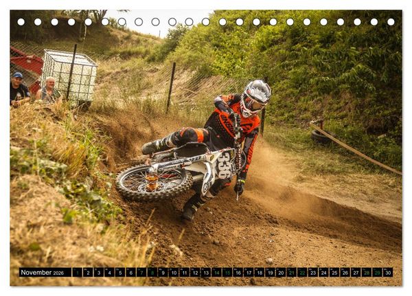 Produktbild: MOTOCROSS 2026 (Tischkalender 2026 DIN A5 quer), CALVENDO Monatskalender