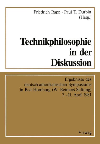 Produktbild: Technikphilosophie in der Diskussion