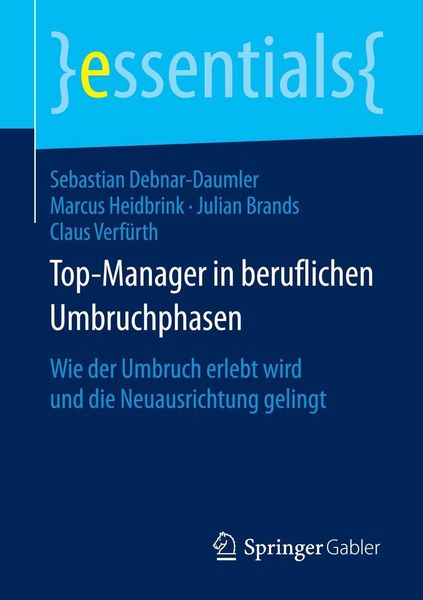 Produktbild: Top-Manager in beruflichen Umbruchphasen