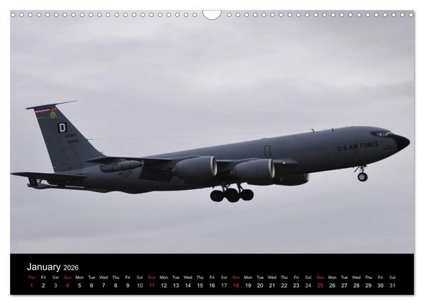Produktbild: Military Aircraft (Wall Calendar 2026 DIN A3 landscape), CALVENDO 12 Month Wall Calendar