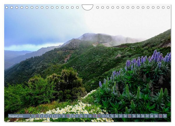 Produktbild: La Gomera - Vielseitige Insel (Wandkalender 2026 DIN A4 quer), CALVENDO Monatskalender