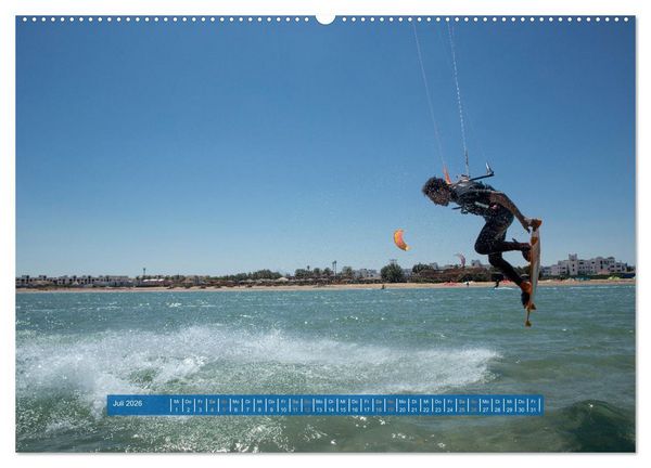 Produktbild: Kite Boarding El Gouna (Wandkalender 2026 DIN A2 quer), CALVENDO Monatskalender