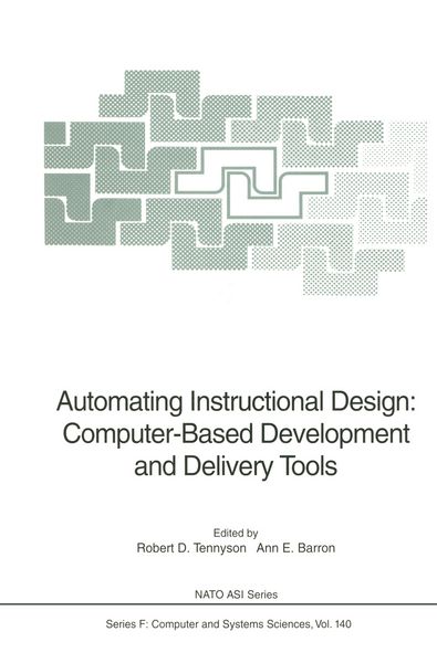 Produktbild: Automating Instructional Design: Computer-Based Development and Delivery Tools