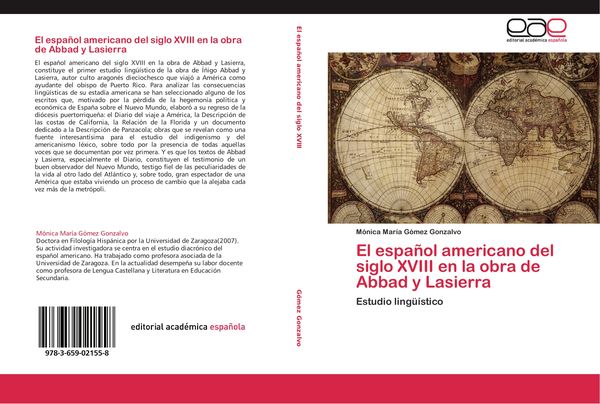 Produktbild: El espa&ntilde;ol americano del siglo XVIII en la obra de Abbad y Lasierra