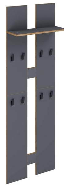 Holz Set Dielenmöbel Gardeobe Kleiderhaken Salia L