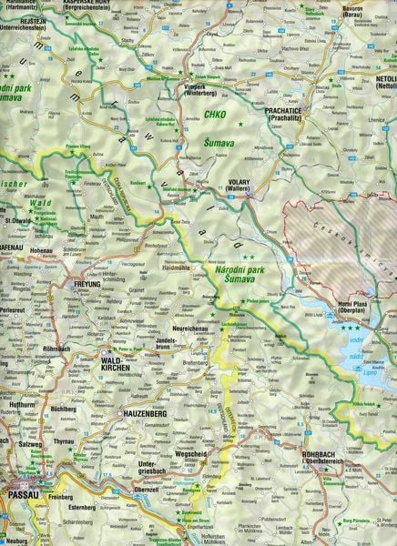 Produktbild: FolyMaps B&ouml;hmerwald / Bayerischer Wald 1:250 000