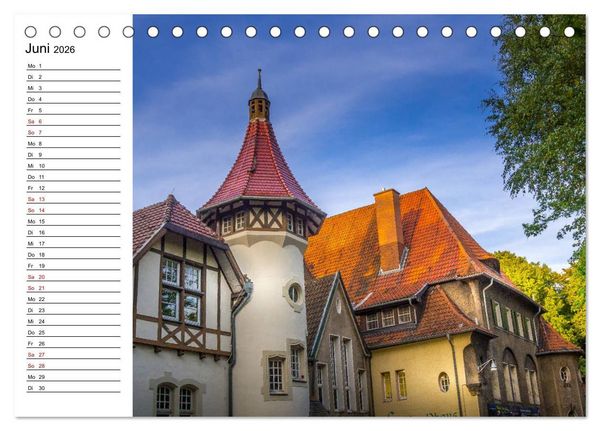 Produktbild: Krefeld Impressionen (Tischkalender 2026 DIN A5 quer), CALVENDO Monatskalender