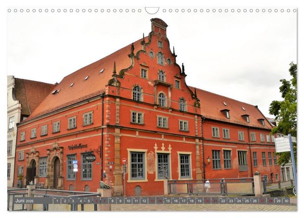 Produktbild: WISMAR die Hanststadt (Wandkalender 2026 DIN A3 quer), CALVENDO Monatskalender
