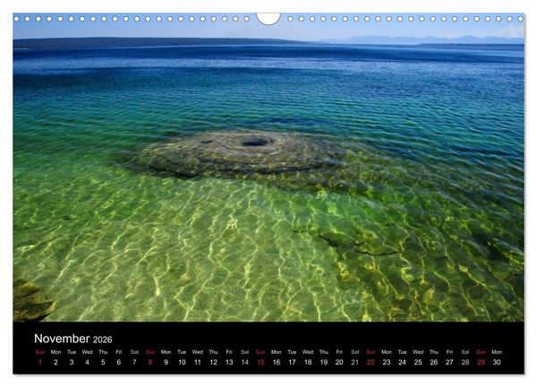 Produktbild: The Yellowstone National Park (Wall Calendar 2026 DIN A3 landscape), CALVENDO 12 Month Wall Calendar