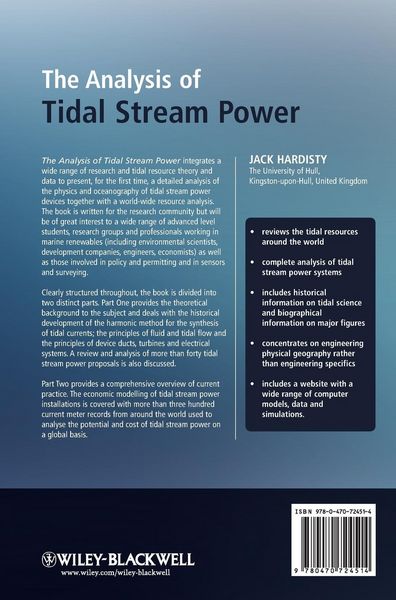 Produktbild: The Analysis of Tidal Stream Power