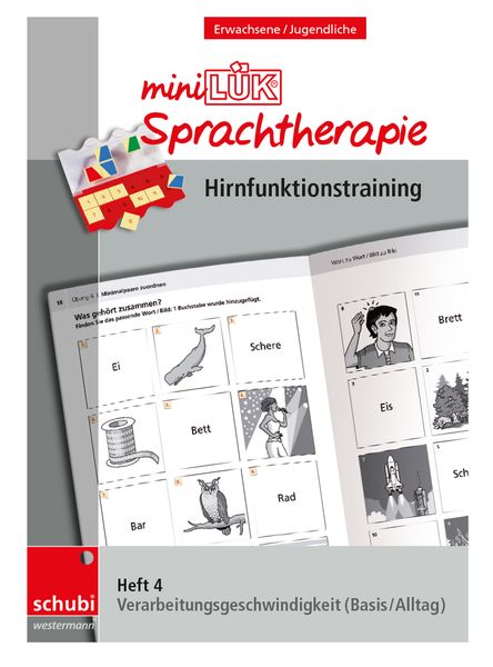 Produktbild: MiniL&Uuml;K-Sprachtherapie - Hirnfunktionstraining