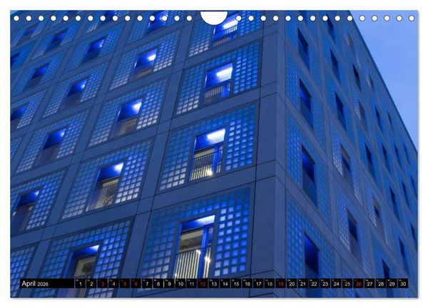 Produktbild: Stuttgart - Blue City Lights (Wandkalender 2026 DIN A4 quer), CALVENDO Monatskalender