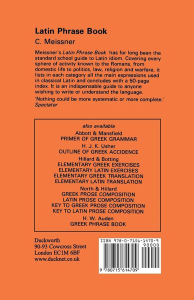 Produktbild: Latin Phrase Book