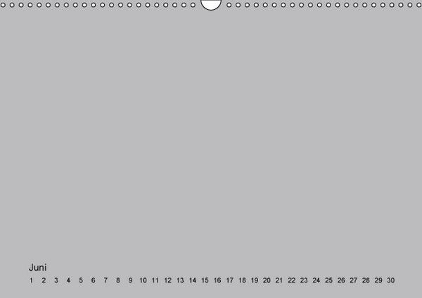 Produktbild: Geburtstags - Bastelkalender - Grau (Wandkalender immerw&auml;hrend DIN A3 quer)