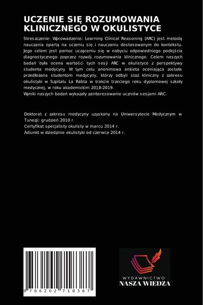 Produktbild: Uczenie Si&iquest; Rozumowania Klinicznego W Okulistyce
