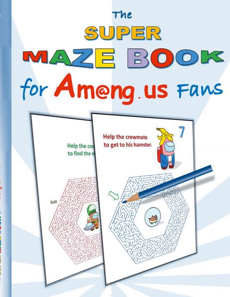 Produktbild: The Super Maze Book for Am@ng.us Fans