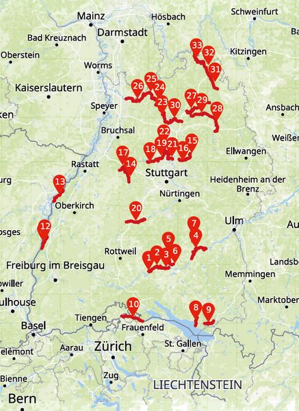 Produktbild: Die sch&ouml;nsten Kanu- und SUP-Touren in Baden-W&uuml;rttemberg