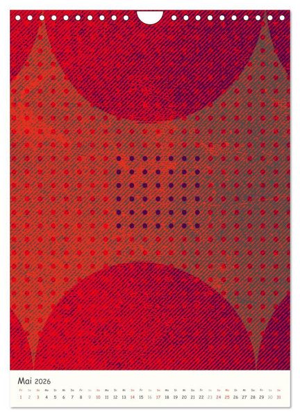 Produktbild: Punkt Punkt Punkt (Wandkalender 2026 DIN A4 hoch), CALVENDO Monatskalender
