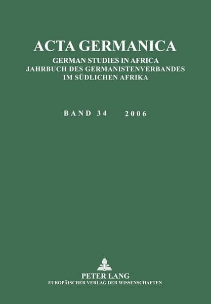 Produktbild: Acta Germanica