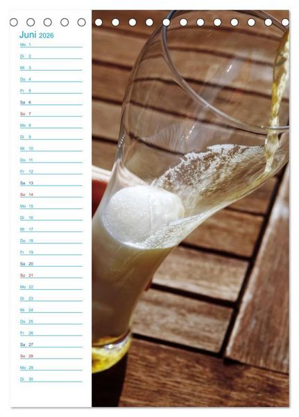 Produktbild: Bier (Tischkalender 2026 DIN A5 hoch), CALVENDO Monatskalender