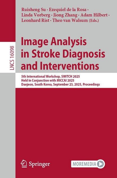 Produktbild: Image Analysis in Stroke Diagnosis and Interventions