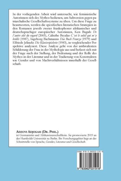 Produktbild: Gender und Mythos