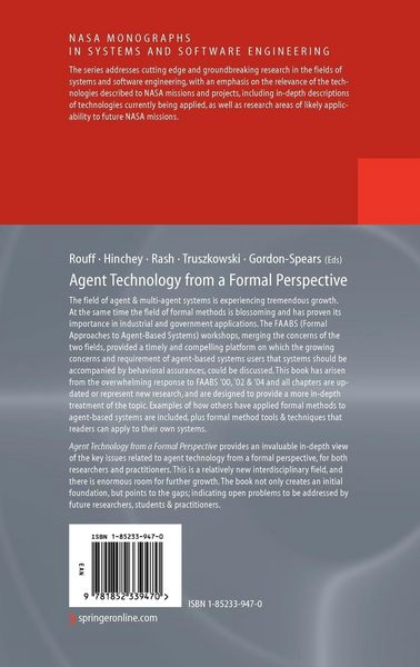 Produktbild: Agent Technology from a Formal Perspective