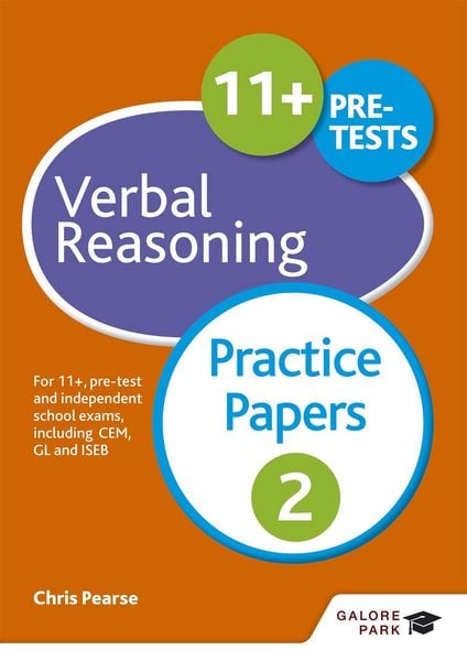 Produktbild: 11+ Verbal Reasoning Practice Papers 2