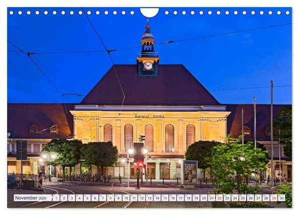 Produktbild: G&Ouml;RLITZ f&uuml;r Nachtschw&auml;rmer (Wandkalender 2026 DIN A4 quer), CALVENDO Monatskalender