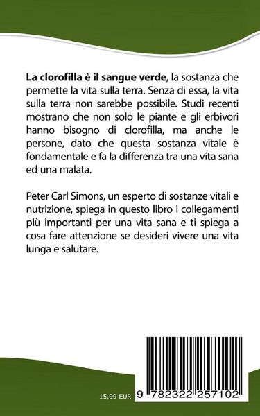 Produktbild: Clorofilla - La Salute &egrave; Verde