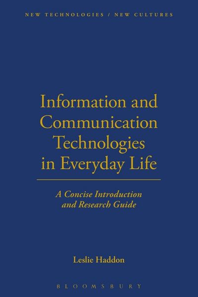 Produktbild: Information and Communication Technologies in Everyday Life