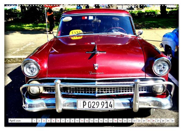 Produktbild: FAIRLANE '55 (hochwertiger Premium Wandkalender 2026 DIN A2 quer), Kunstdruck in Hochglanz