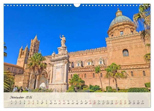 Produktbild: Siziliens Zauber &ndash; Von Palermo bis Taormina (Wandkalender 2026 DIN A3 quer), CALVENDO Monatskalender