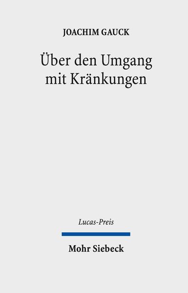 Produktbild: &Uuml;ber den Umgang mit Kr&auml;nkungen
