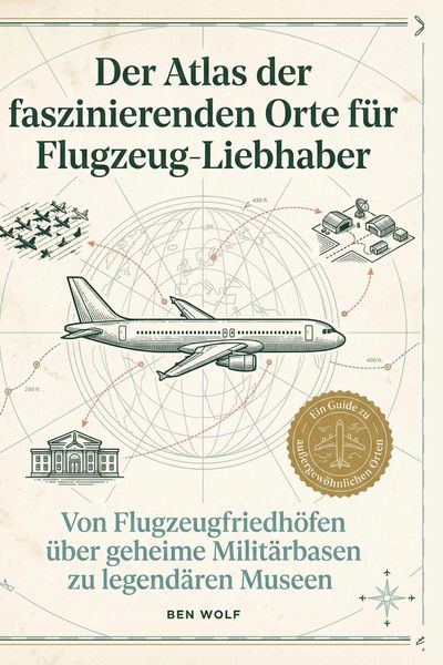 Produktbild: Der Atlas der faszinierenden Orte f&uuml;r Flugzeug-Liebhaber