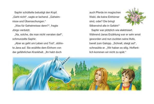 Produktbild: Silberwind, das wei&szlig;e Einhorn (Band 7) - Das Einhornfohlen