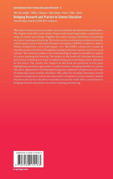 Produktbild: Bridging Research and Practice in Science Education