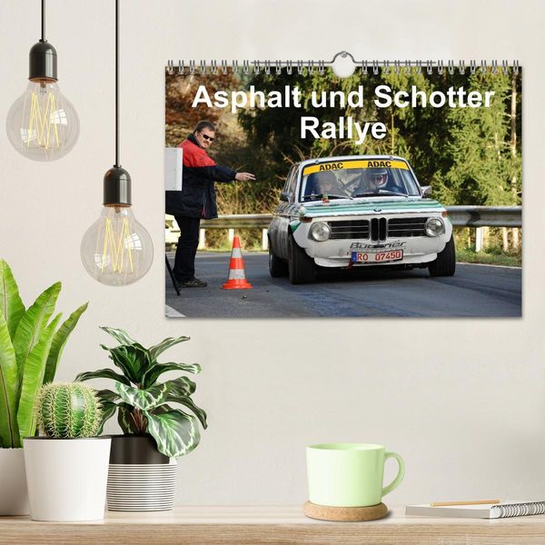 Produktbild: Asphalt und Schotter Rallye (Wandkalender 2026 DIN A4 quer), CALVENDO Monatskalender