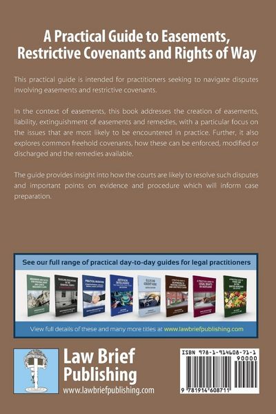 Produktbild: A Practical Guide to Easements, Restrictive Covenants and Rights of Way